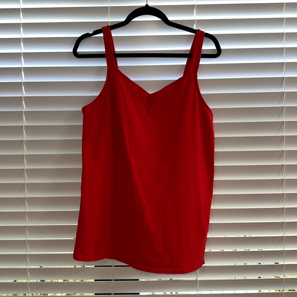 Red V-Neck Tank by Torrid